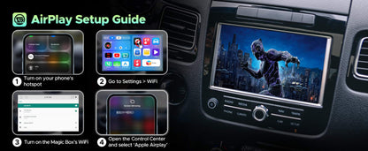 Carplux Connect 3X – Wireless CarPlay Adapter