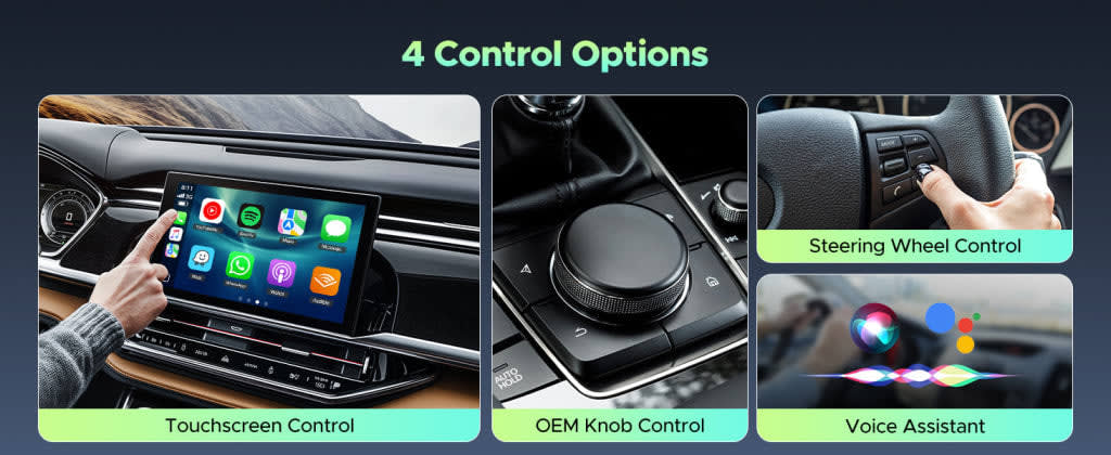 Carplux Connect 3X – Wireless CarPlay Adapter